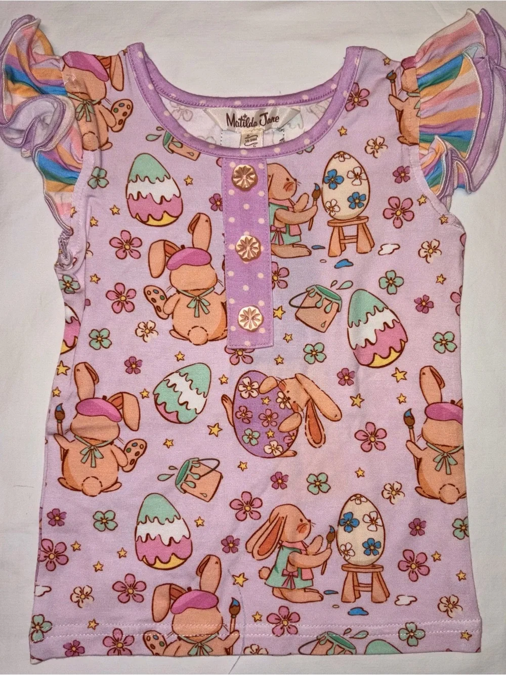 Matilda Jane Enchanted Egg Hunt pajamas sz 18-24 months NWT